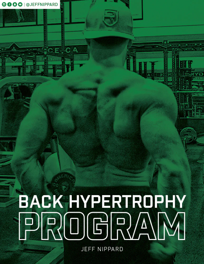 Back Hypertrophy Program | Jeff Nippard Fitness